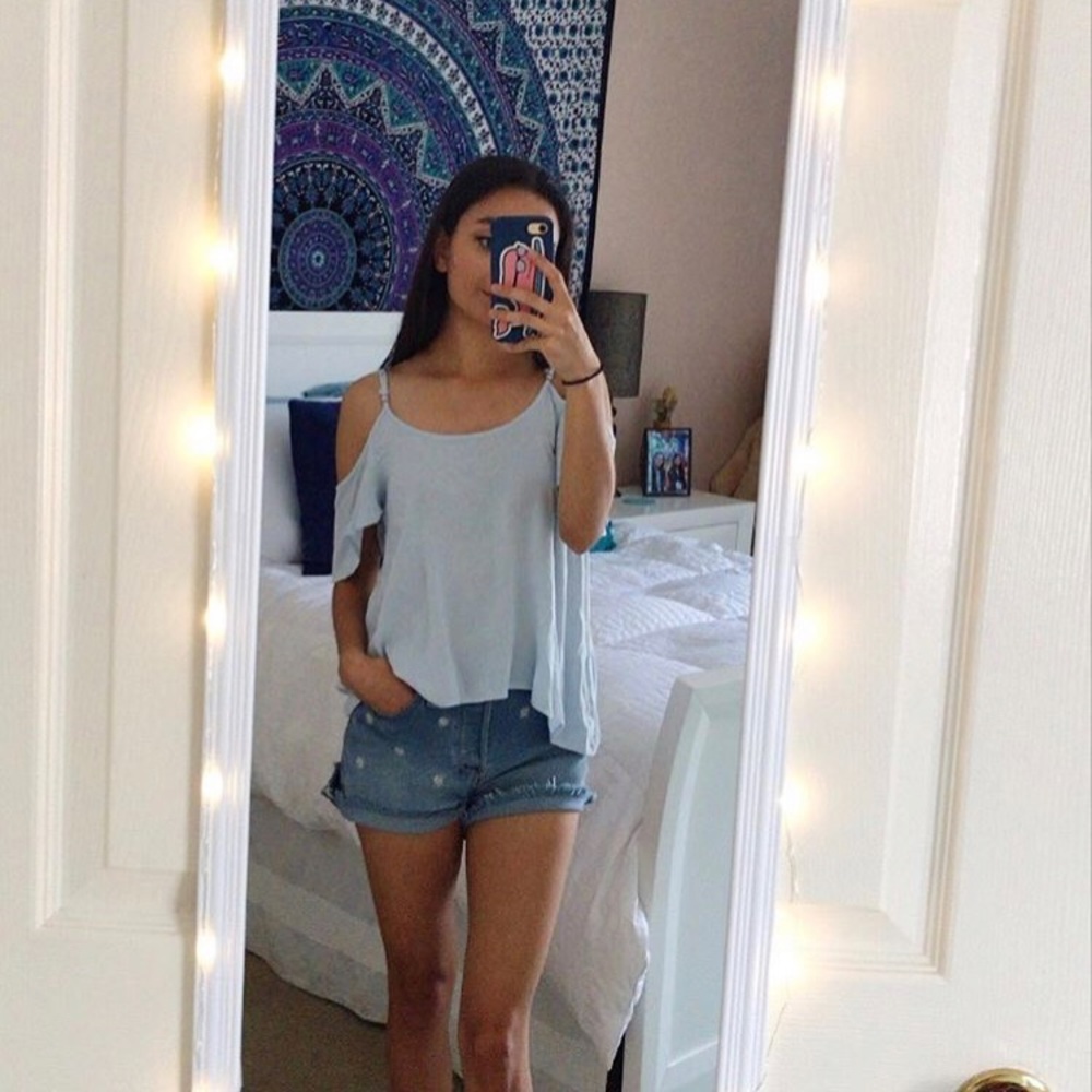Cut Sleeves Blouse